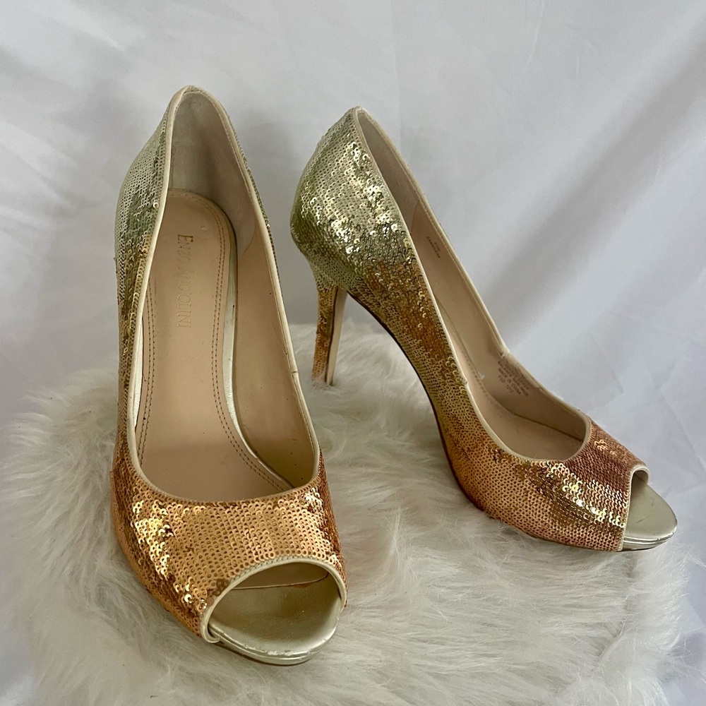 Glitter Ombré Heels